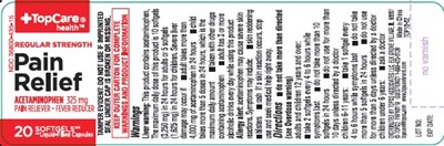 Topcare Rs Pain Relief 20ct Bottle